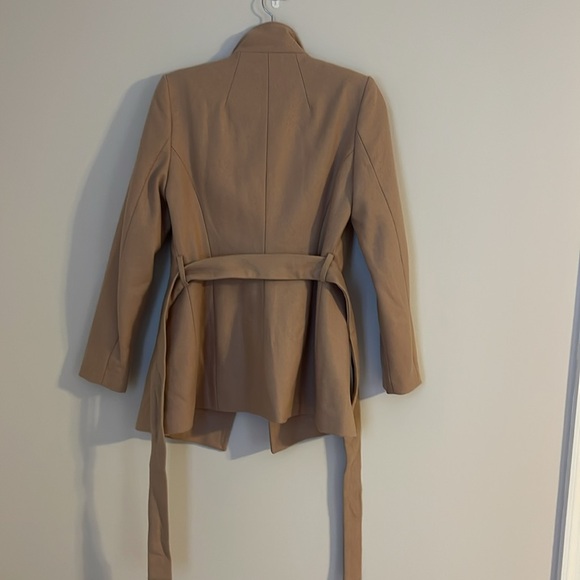 TED BAKER
Camel Rytaa Short Wool Wrap Coat - Picture 14 of 14